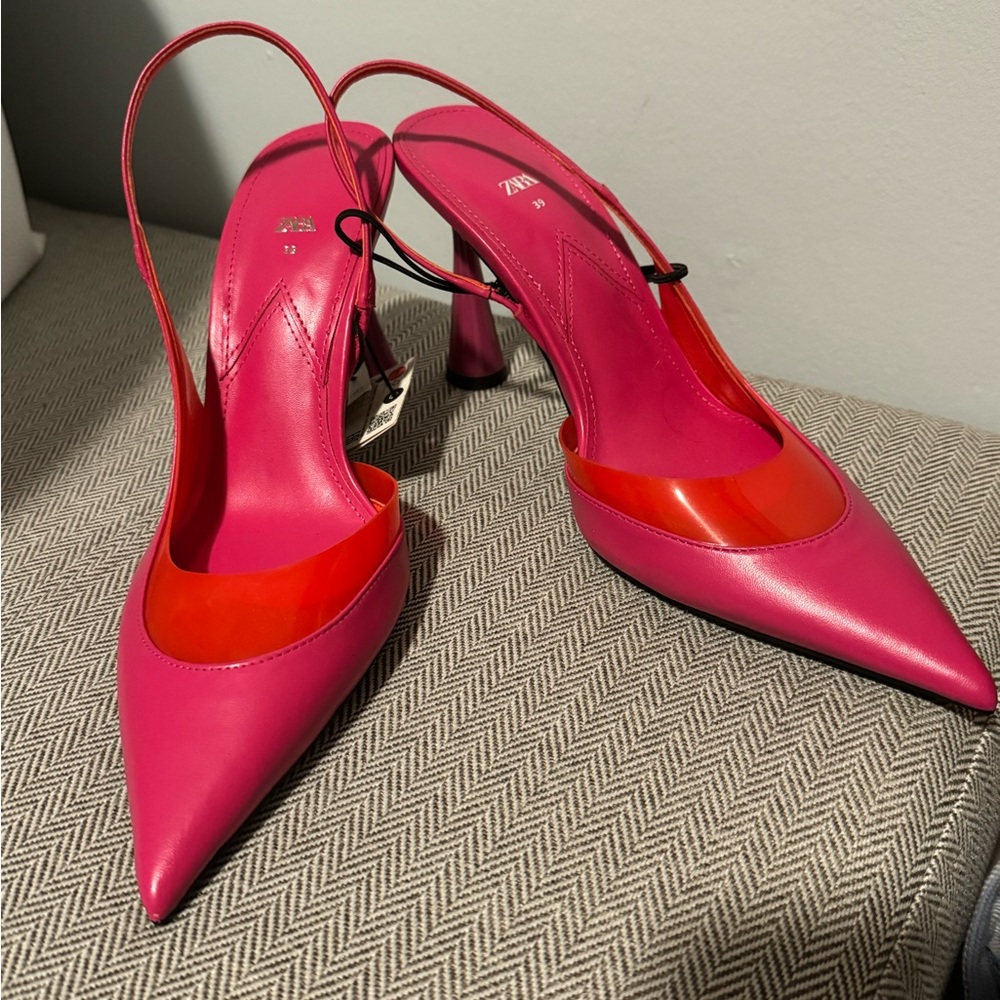 Zara Pink Heels